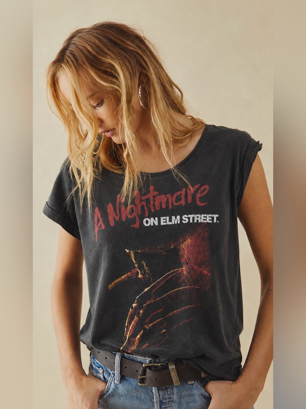A Nightmare on Elm Street Graphic Tee - Black